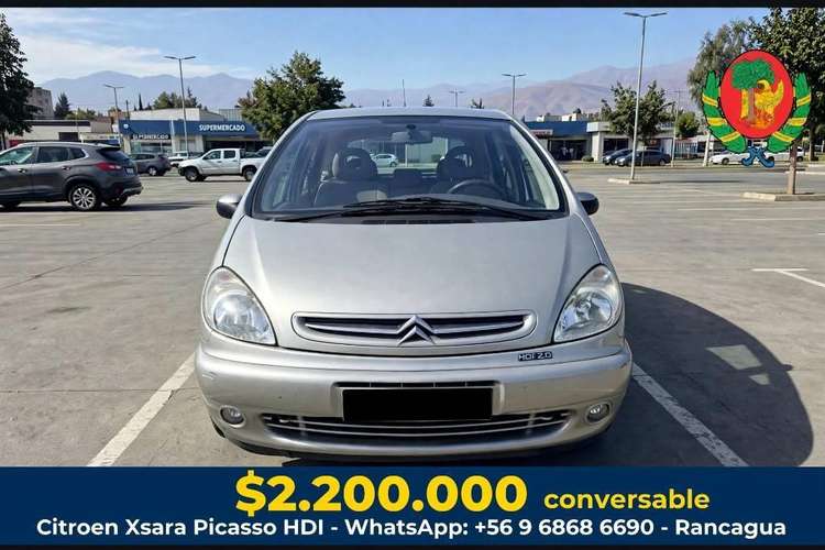 * CITROEN XSARA PICASSO HDI 2.0 DIESEL - $2.200.000 CONVERSABLE *