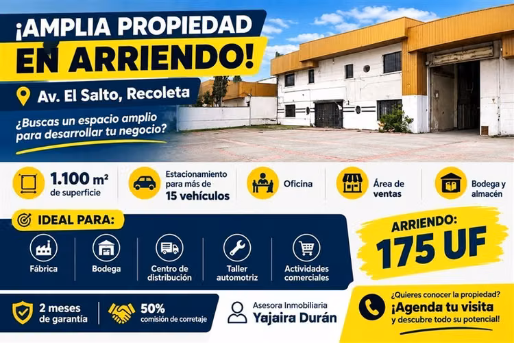 Sitio en arriendo en Recoleta el salto