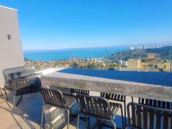 Reñaca: 2D 2B con terraza, piscina y conserjería 24/7