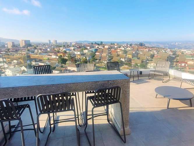 Reñaca: 2D 2B con terraza, piscina y conserjería 24/7 - Imagen 11