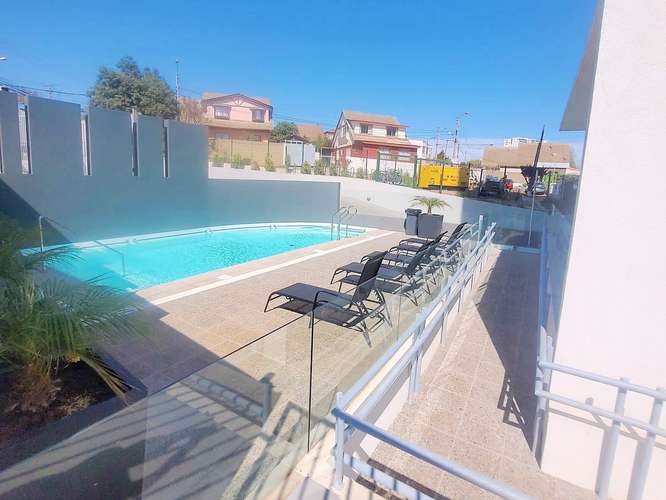Reñaca: 2D 2B con terraza, piscina y conserjería 24/7 - Imagen 12