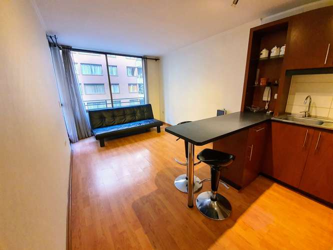 Oferta 1 Dormitorio Amoblado a pasos metro U de Chile