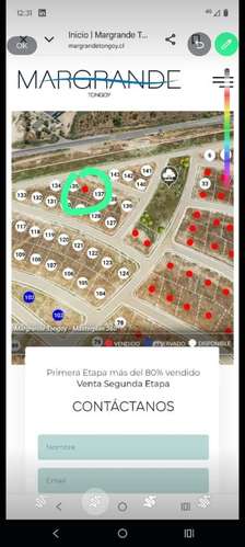 Venta terreno Tongoy en condominio Mar Grande