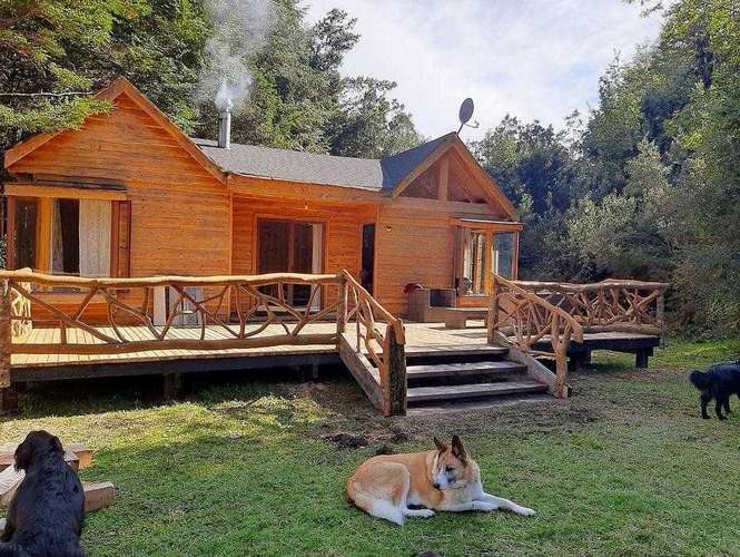 Terreno y cabaña  en LLanada Grande, Cochamó.