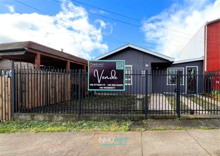 Casa en venta de 2 dorm. en Fundo El Carmen, Temuco