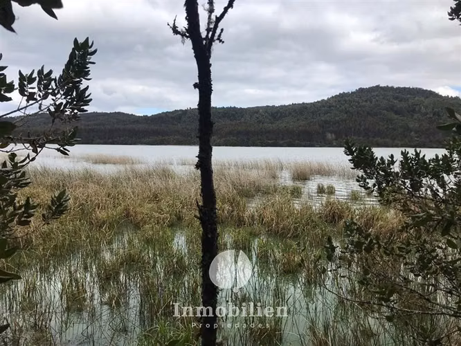 Parcela 0,98há con 95m de Laguna Pío Pío - Queilén, Chiloé