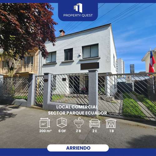 ARRIENDO AMPLIO LOCAL COMERCIAL PARQUE ECUADOR