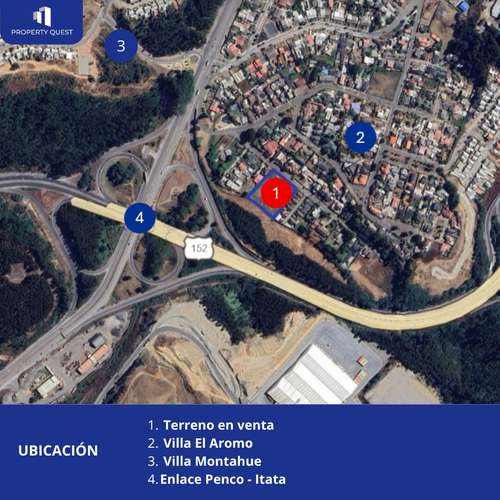 VENTA TERRENO INMOBILIARIO HABITACIONAL PENCO
