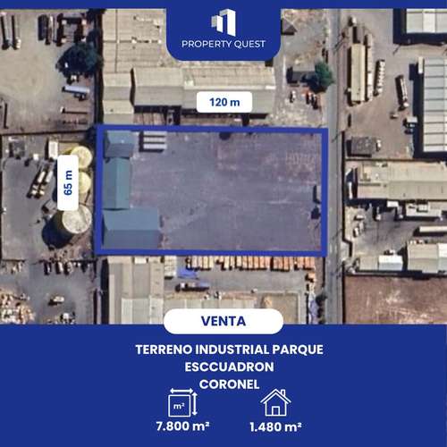 VENTA AMPLIO TERRENO INDUSTRIAL PARQUE ESCUADRON - CORONEL
