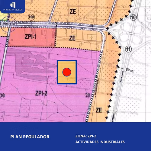 VENTA AMPLIO TERRENO INDUSTRIAL SECTOR PLANTA MASISA - CABRERO