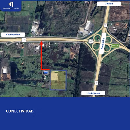VENTA AMPLIO TERRENO INDUSTRIAL SECTOR PLANTA MASISA - CABRERO