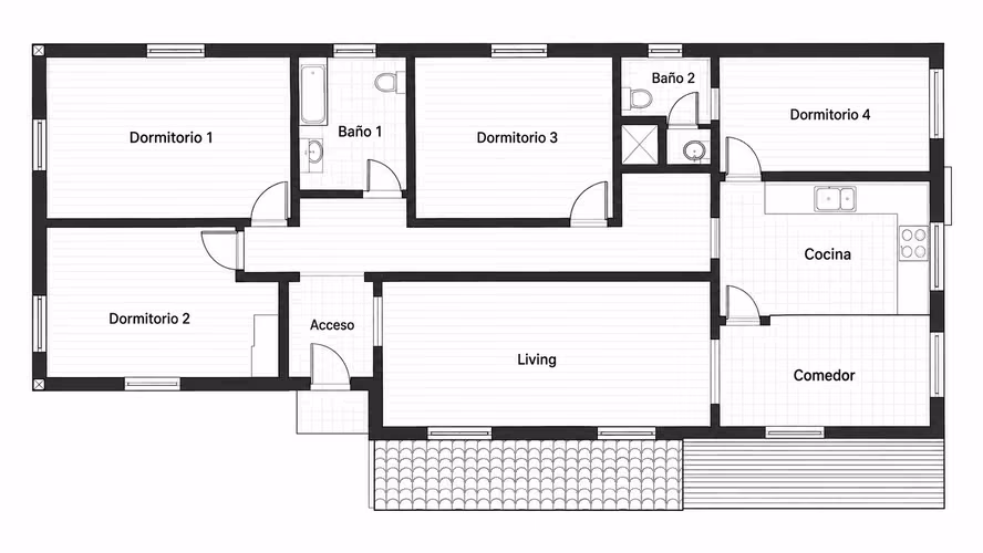 Terreno de 356 m² | Casa para remodelar (185944) - Imagen 4