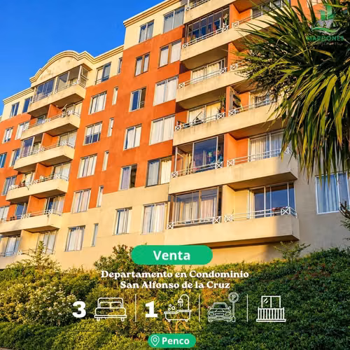 SE VENDE DEPARTAMENTO EN CONDOMINIO DON ALFONSO ,PENCO