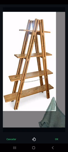 Vendo repisa de madera impecable