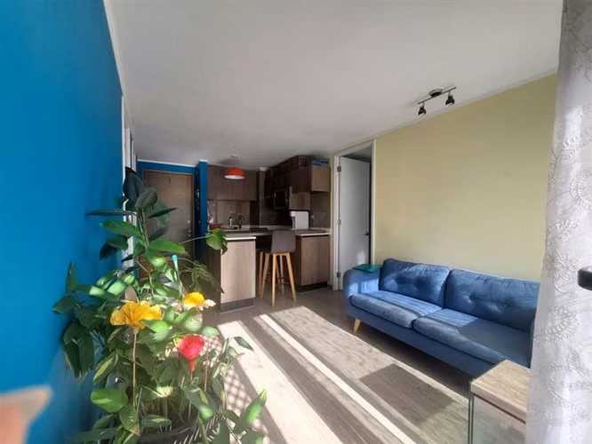 Departamento en arriendo de 2 dorm. en Santiago Metro Toesca