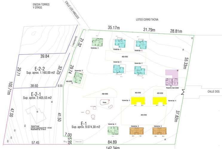 AP631 12.639 m2 para proyectos inmobiliarios. Cerro Tacna