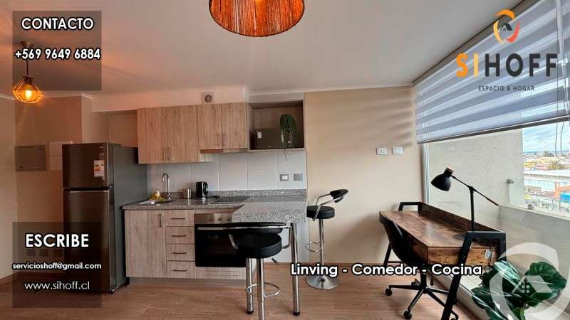 Se Arrienda Departamento Estudio amoblado Centro de Chillán - Imagen 3