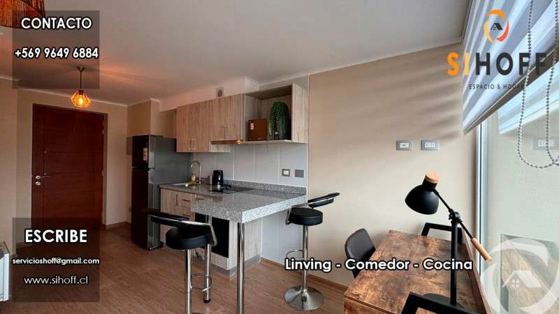Se Arrienda Departamento Estudio amoblado Centro de Chillán - Imagen 4
