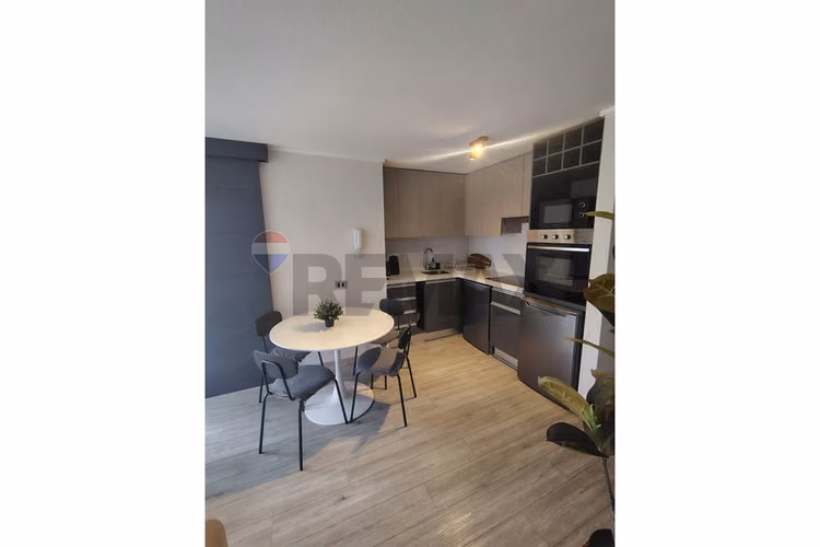 Arriendo amoblado metro santa lucia 2d/2b//e