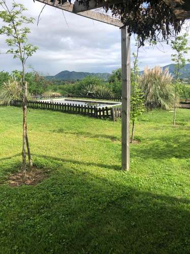 Terreno agrícola con derechos de agua, casa y piscina