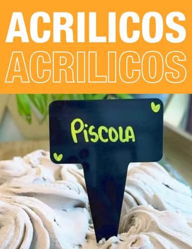 Letreros Acrilicos Heladeria