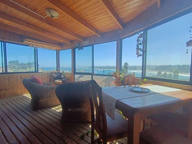 Conjunto turístico cabañas y casa lujosa de veraneo en El Quisco. Alta rentabilidad.