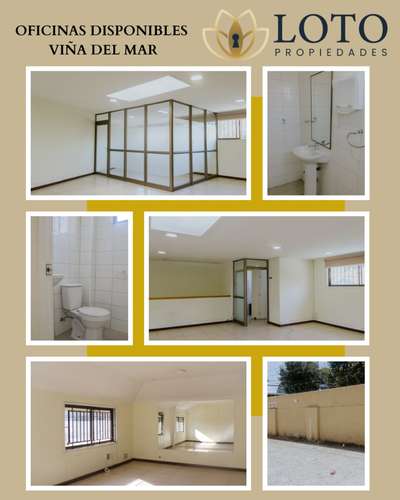 Exclusivas oficinas habilitadas. Sector Oriente.  Viña del Mar.