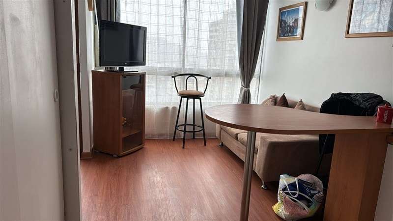 Acogedor depto. amoblado 1 dorm. en Metro Sta Isabel - Imagen 7