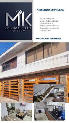 Arriendo casa para Empresas