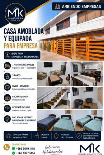Arriendo casa para Empresas