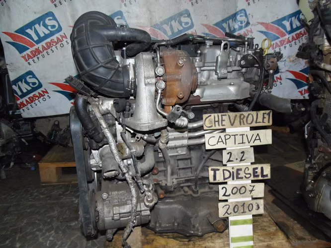 Motor completo Chevrolet Captiva  2.2 diesel 07-10