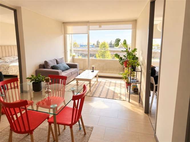 Arriendo depto. 2baños 2dormito y balcón metro Magallanes