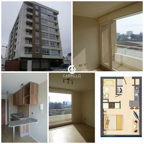 ARRENDAMOS DEPTO ESTUDIO EDIFICIO LUCERNA