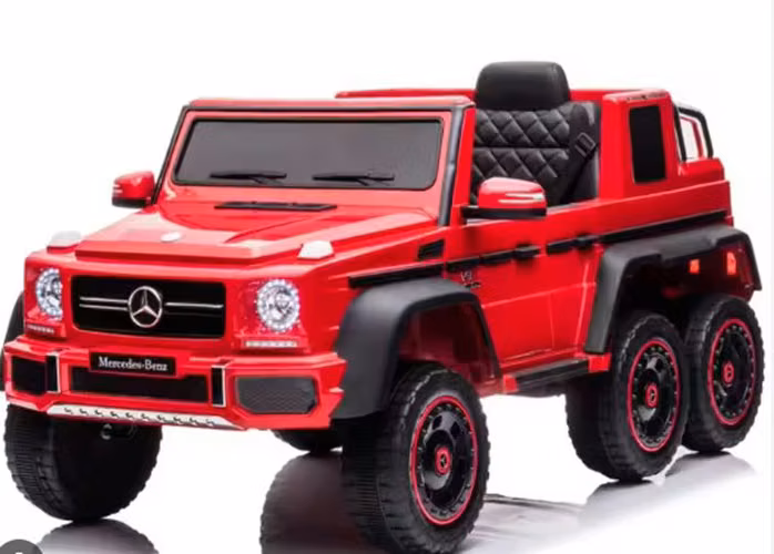 Auto a Batería Jeep G63 Con Licencia Mercedes 12V