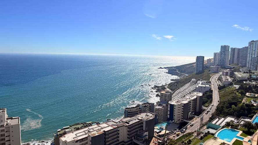 Moderno depto 2D/2B con vista al mar en Concón (186142) - Imagen 18