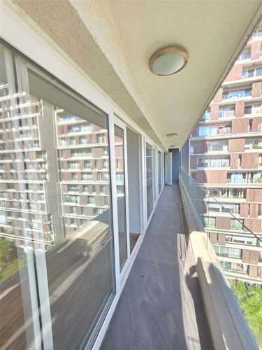Depto en condominio arriendo 15 UF en Macul 2D2B1Est Terraza - Imagen 24
