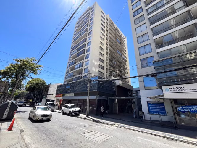 Arriendo Departamento 35 m2, 1 Habitacion, Viña del Mar