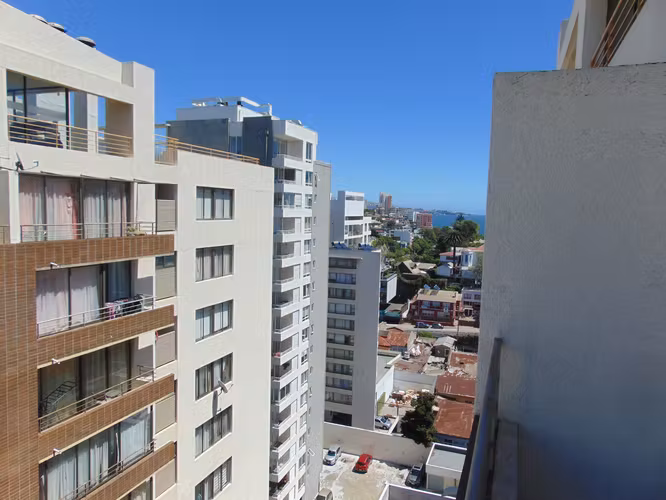 Arriendo Departamento 35 m2, 1 Habitacion, Viña del Mar