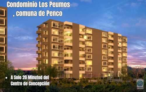 Depto. de  entrega futura, Penco, dese 2165 UF (186177)