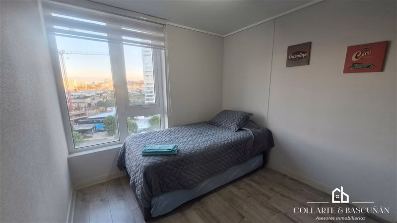 Depto amoblado 2D2B en Concón, quincho con vista al mar - Imagen 21
