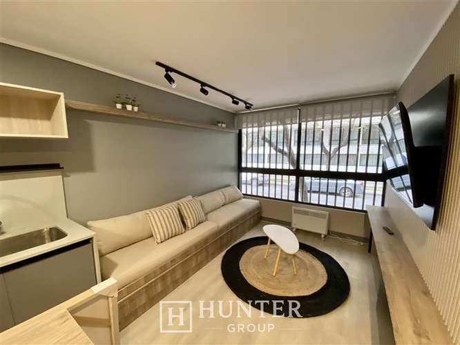 Arriendo Dpto Moderno Amoblado 2D1B Piscina Metro Toesca