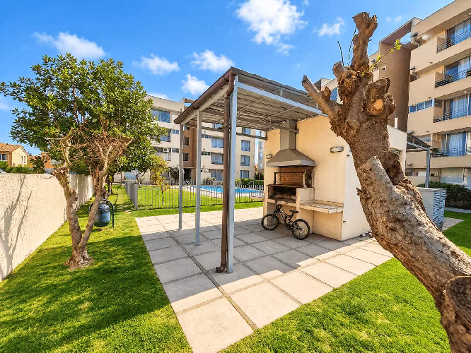 ARRIENDO DEPARTAMENTO AMOBLADO – CONDOMINIO PARQUE KOKE, RANCAGUA