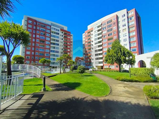 ARRIENDO - Departamento en Condominio Plaza Club, Temuco.