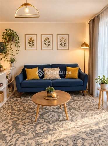 Departamento en arriendo de 1 dorm. en La Florida