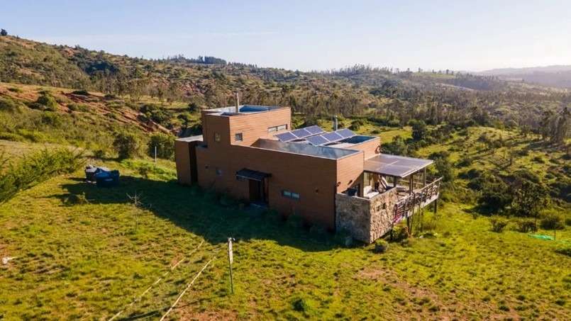Entre Algarrobo y Casablanca cómoda parcela c/ vis
