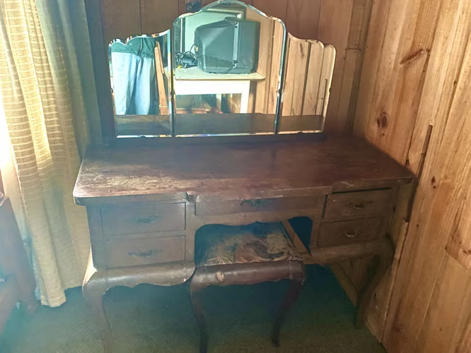 Conjunto muebles dormitorio vintage - Imagen 14