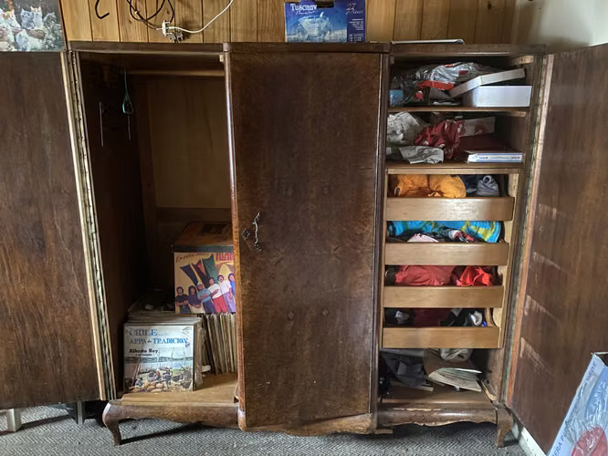 Conjunto muebles dormitorio vintage - Imagen 10
