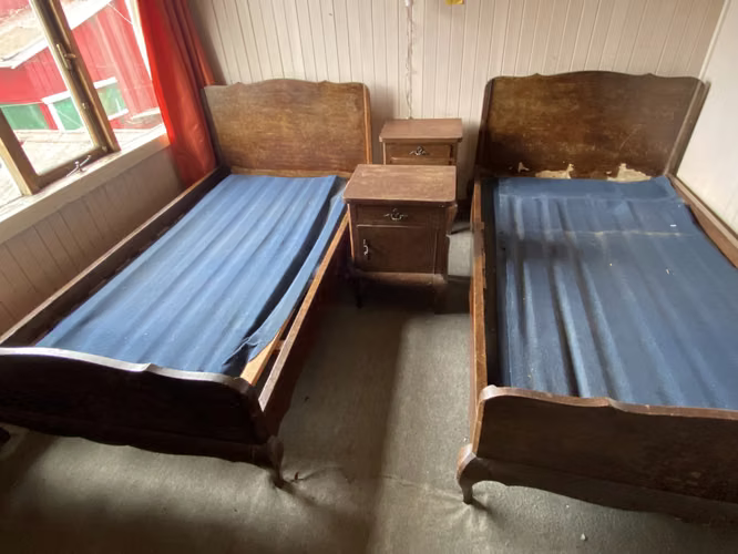 Conjunto muebles dormitorio vintage