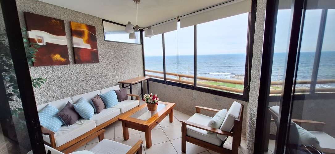 ARRIENDO AMPLIO DEPARTAMENTO HERMOSA VISTA AL MAR EN EL TABO