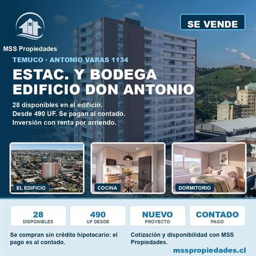 Estacionamiento en venta en Temuco